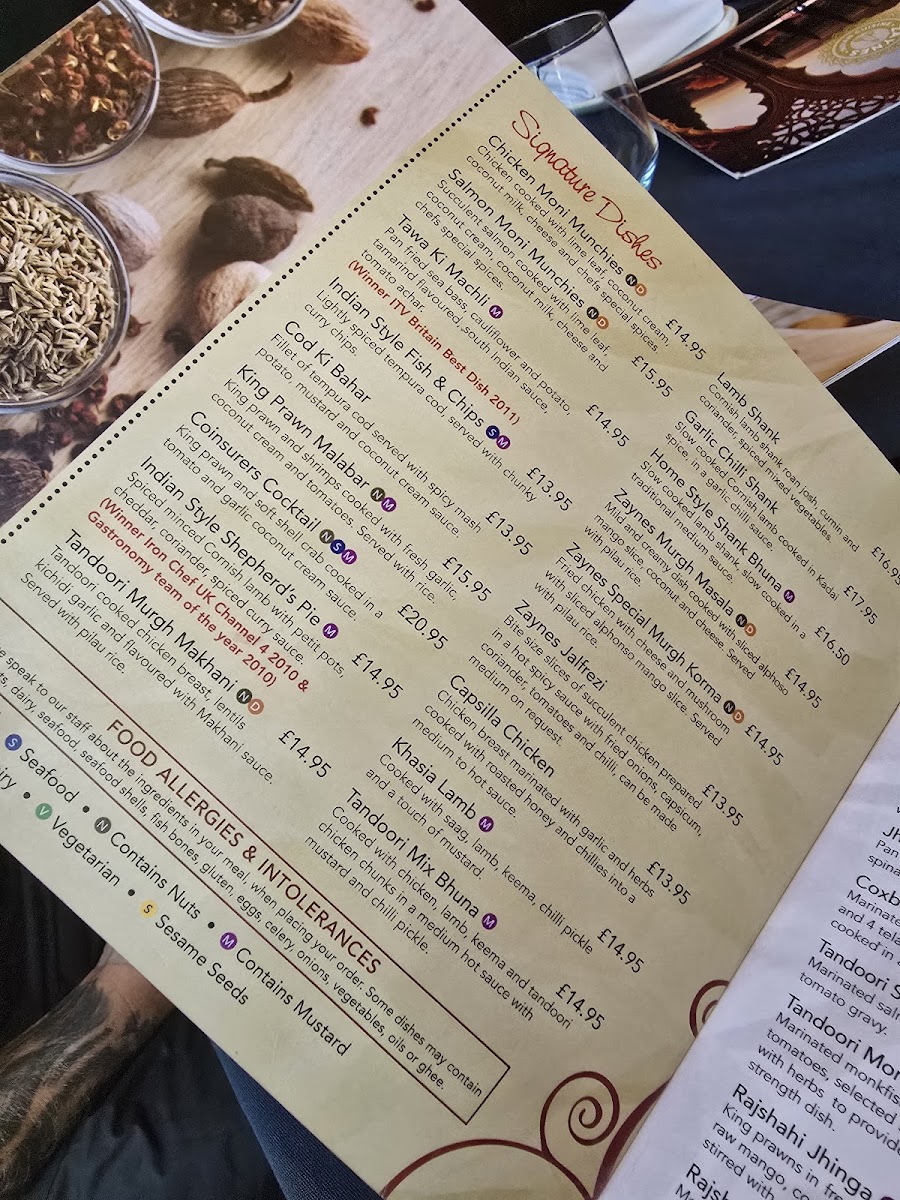 Menu Zaynes Indian Cuisine-6